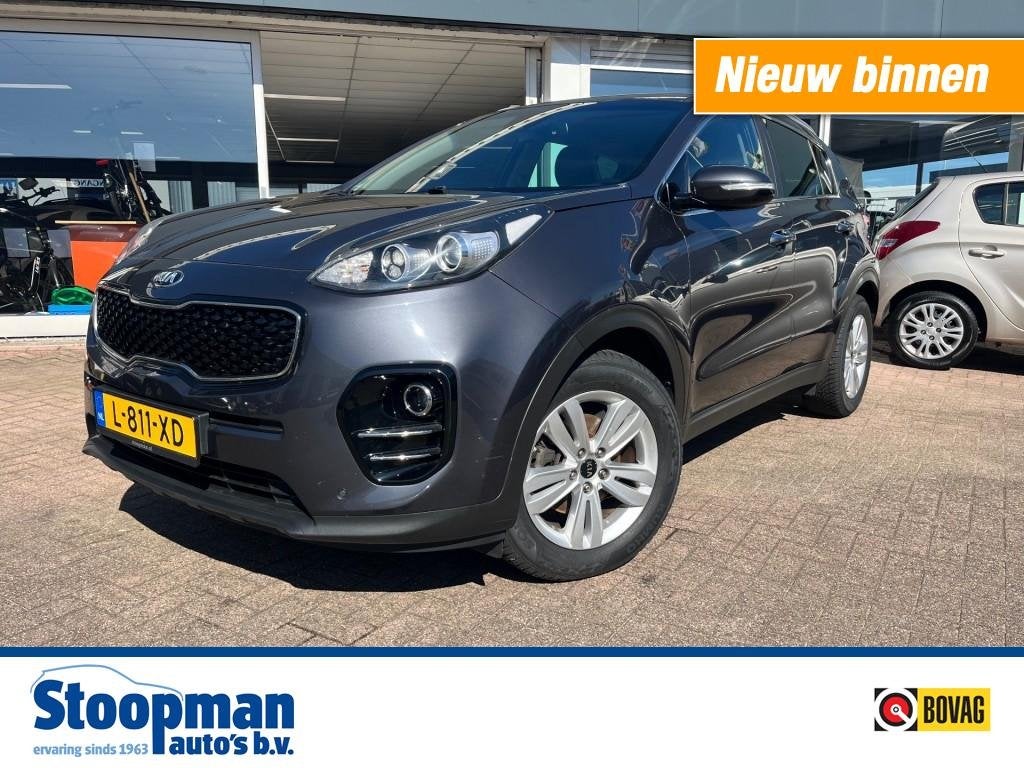 Kia SPORTAGE 1.6 ExecitiveLine Cruise Clima CarPlay Leder, Voorwielaandrijving, Gebruikt, 4 cilinders, 132 pk