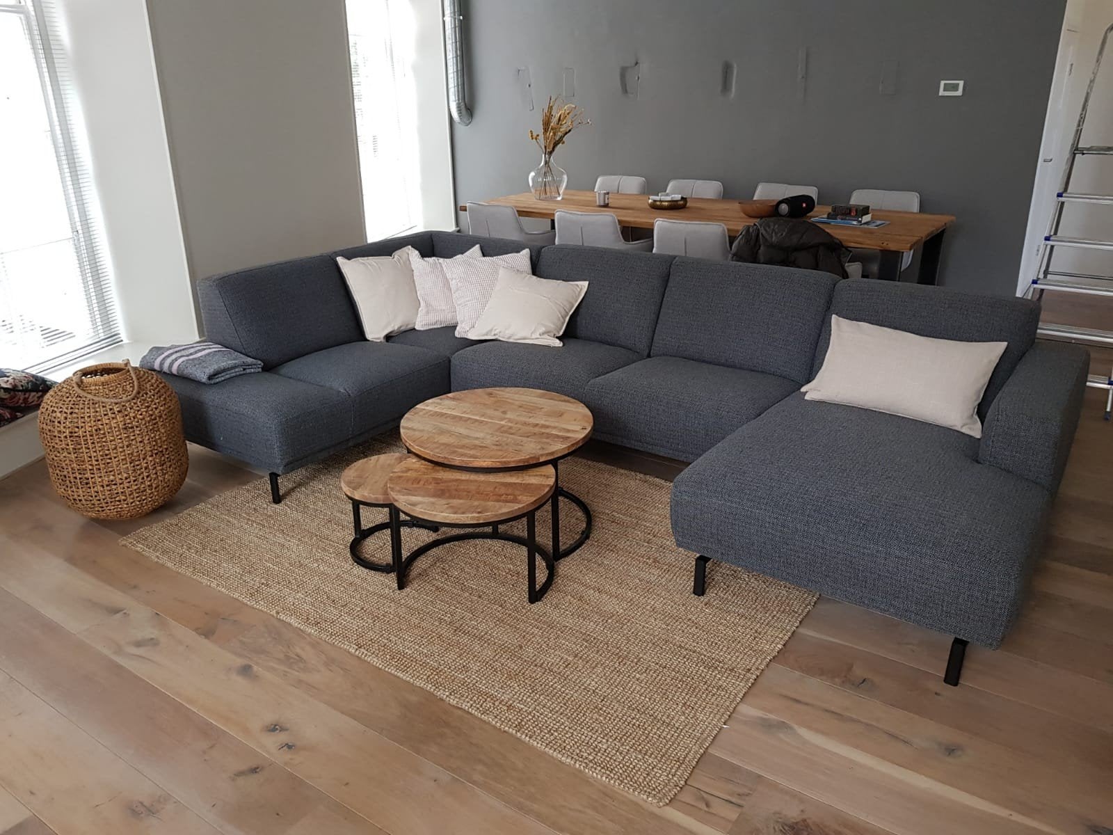 Moderne Hoekbank - Comfortabel en Stijlvol, Ophalen, 250 tot 300 cm, 100 tot 125 cm, Hoekbank