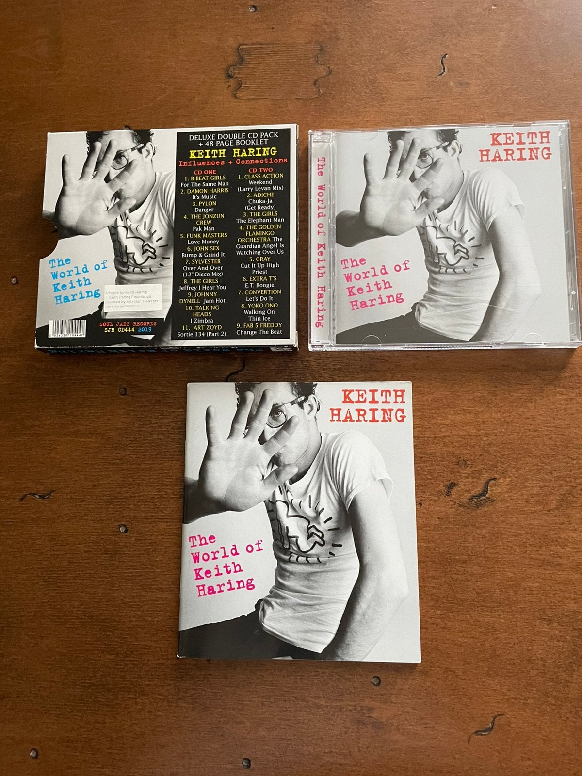 Keith Haring dubbel CD box met boekje verzamel album, Cd's en Dvd's, Boxset, Overige genres, Ophalen of Verzenden, Zo goed als nieuw