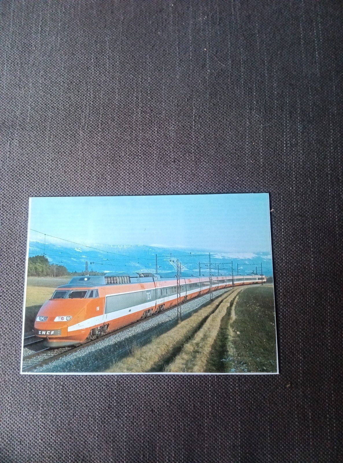 afbeelding SNCF TGV Hogesnelheidstrein  (1989), Ophalen of Verzenden, Trein, Overige typen