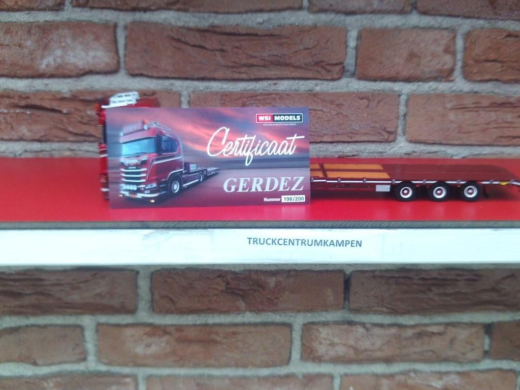 WSI  Scania  S  Normal  van  Erwin  Gerdez., Ophalen of Verzenden, Nieuw, Bus of Vrachtwagen, Wsi
