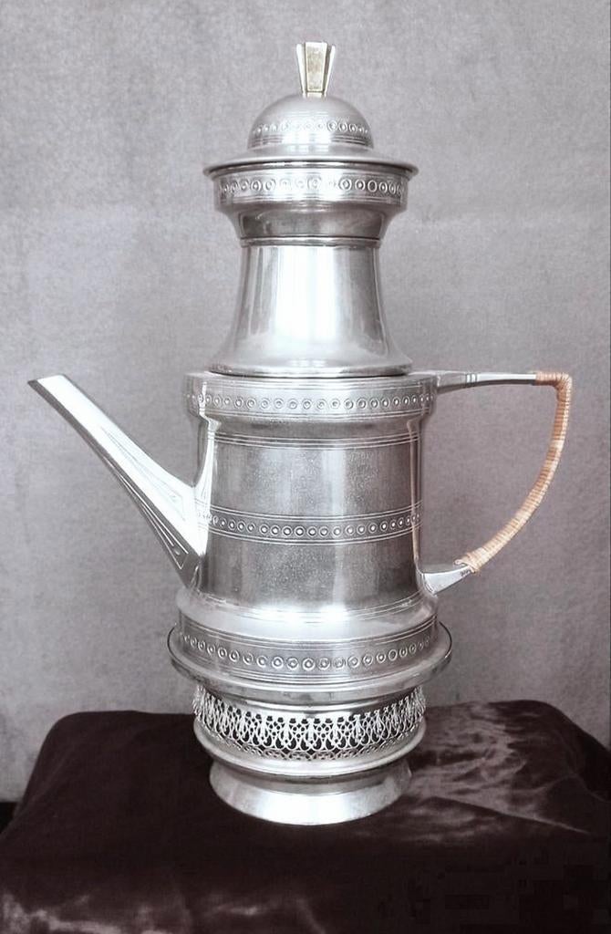 Art deco gedecoreerde Koffie Pot theepot, Ophalen of Verzenden, Overige stijlen, Overige typen