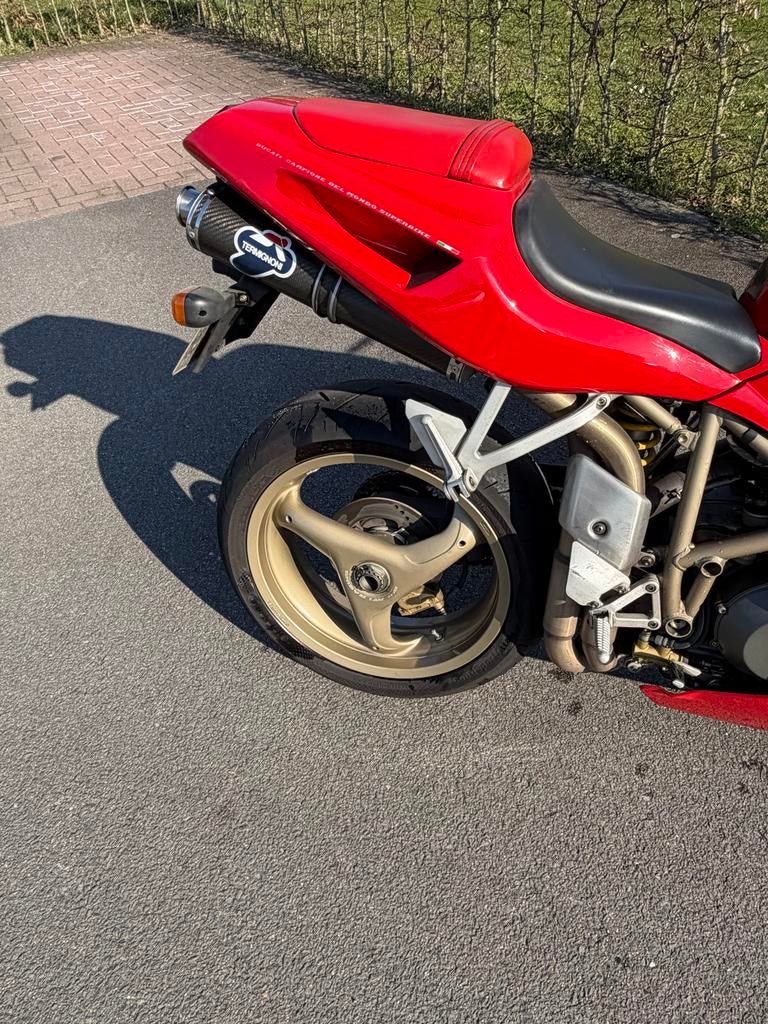 Ducati 916 1998 Lage km stand, Motoren, Particulier, Super Sport, Sportuitlaat