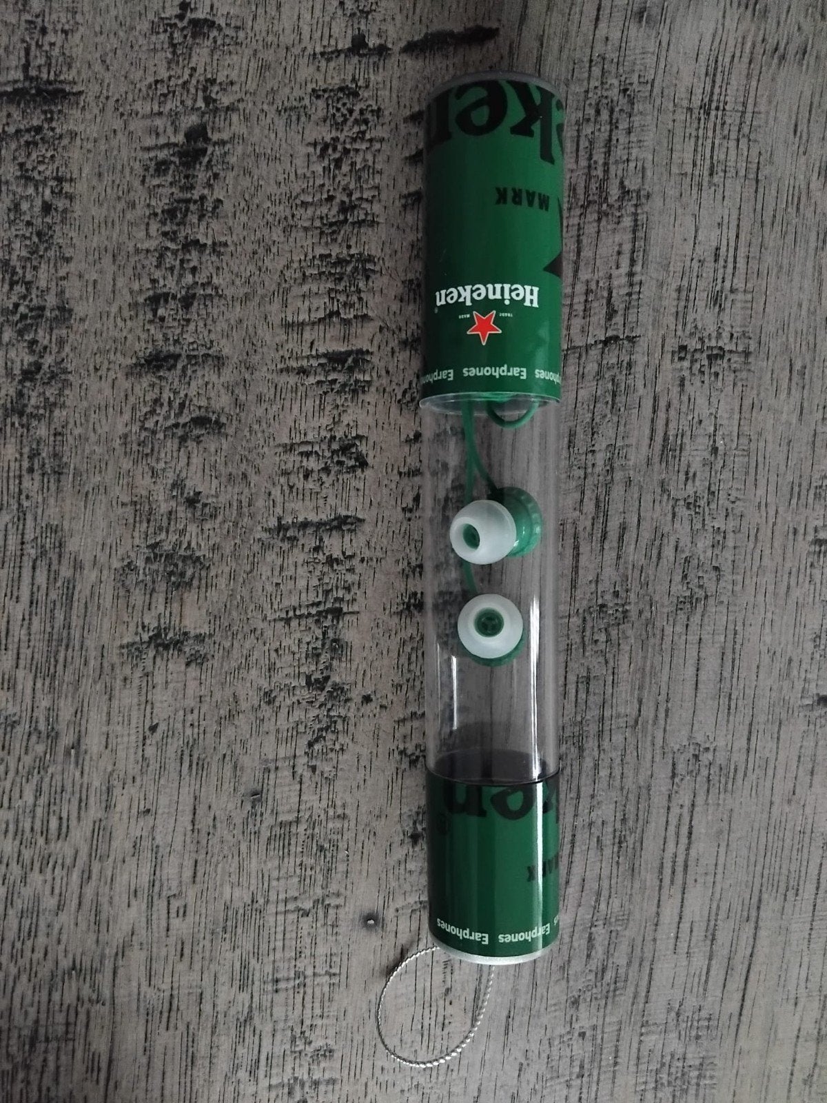 Heineken In-ear oordopjes - Groen, Overige merken, In-ear, Nieuw, Ophalen of Verzenden