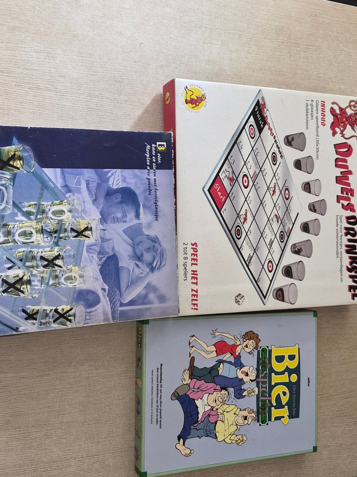 18+ Drankspellen, Hobby en Vrije tijd, Gezelschapsspellen | Bordspellen, Vijf spelers of meer, Ophalen, Gebruikt