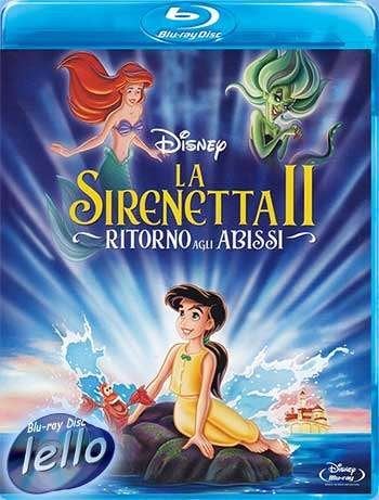 Blu-ray Disney The Little Mermaid II (Kleine Zeemeermin 2)IT, Cd's en Dvd's, Ophalen of Verzenden, Nieuw in verpakking, Tekenfilms en Animatie