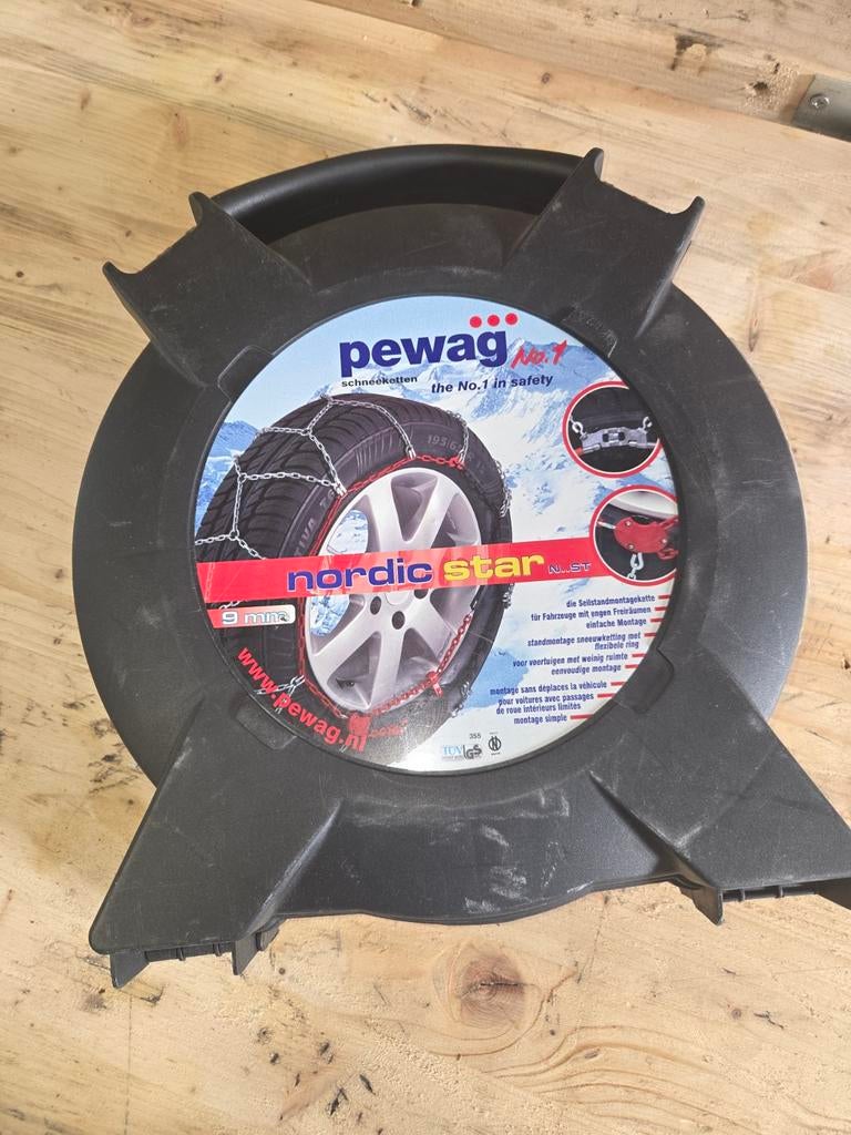 Pewag Nordic Star Sneeuwkettingen N 62 ST, Auto diversen, Sneeuwkettingen, Ophalen, Gebruikt