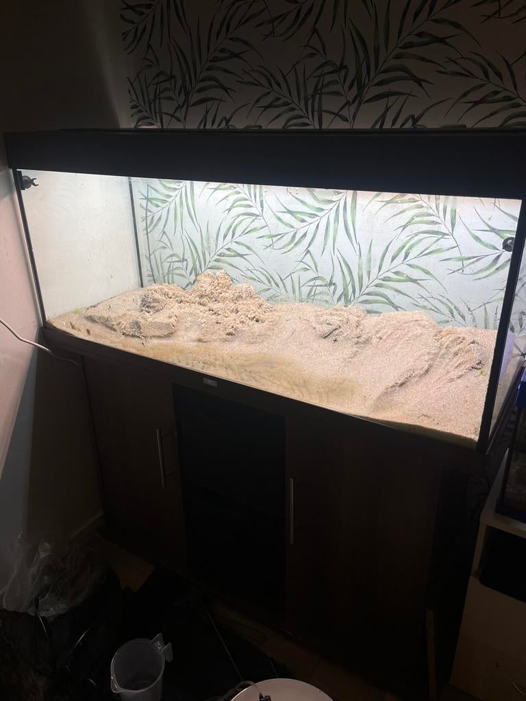 Juwel Rio 240 LED Aquarium, inclusief kast, Dieren en Toebehoren, Vissen | Aquaria en Toebehoren, Ophalen of Verzenden, Zo goed als nieuw