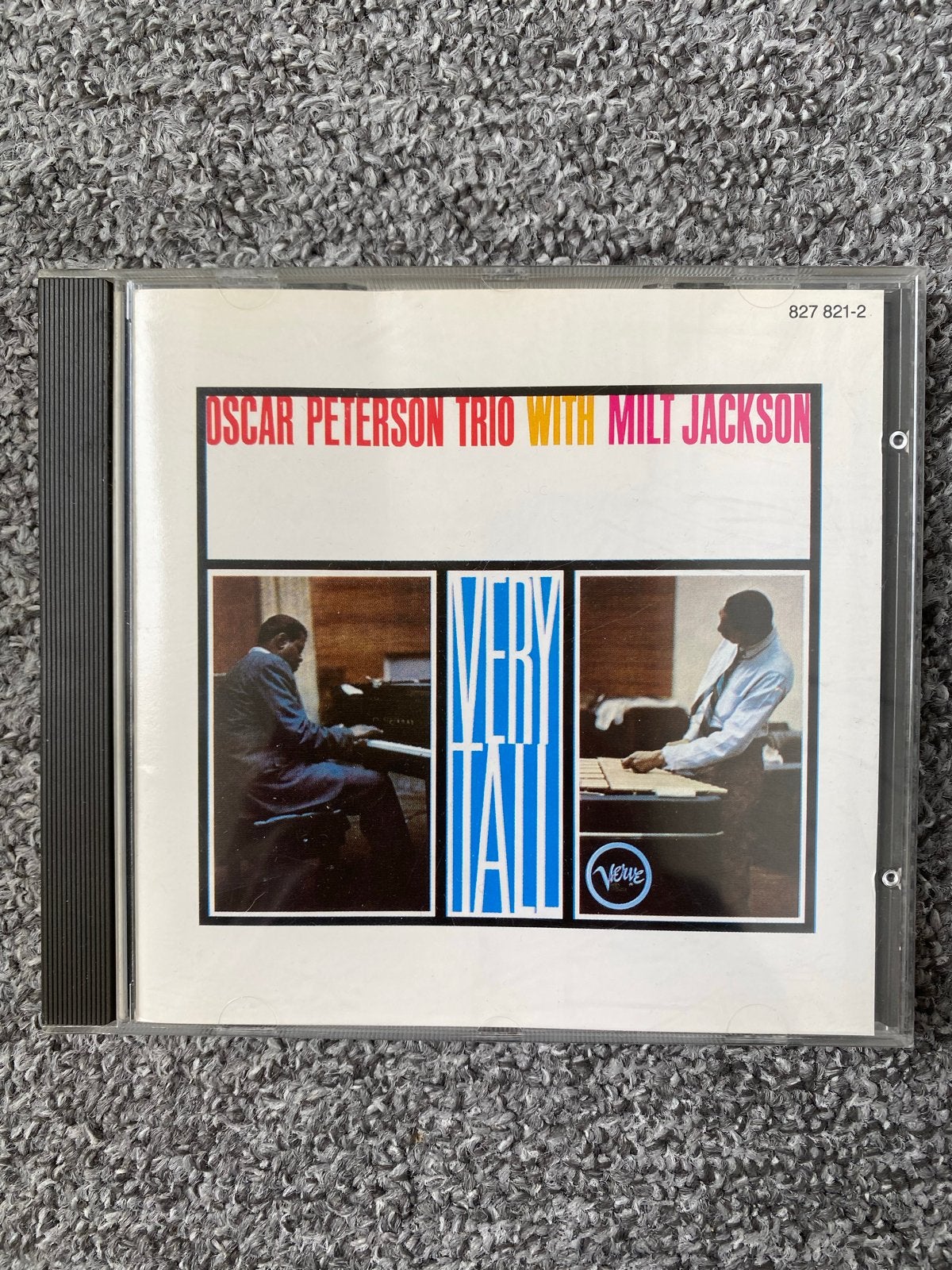 Oscar Peterson Trio with Milt Jackson - Very Tall CD, Ophalen, Zo goed als nieuw, Jazz, Album