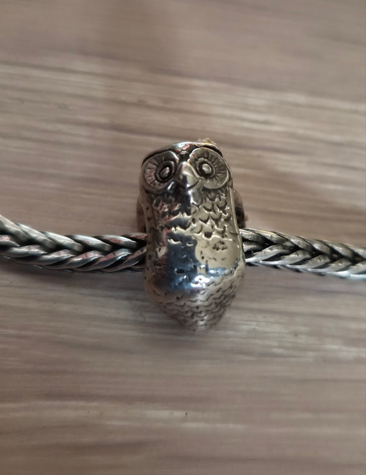 Trollbeads Uil, Ophalen of Verzenden, Zilver, Trollbeads
