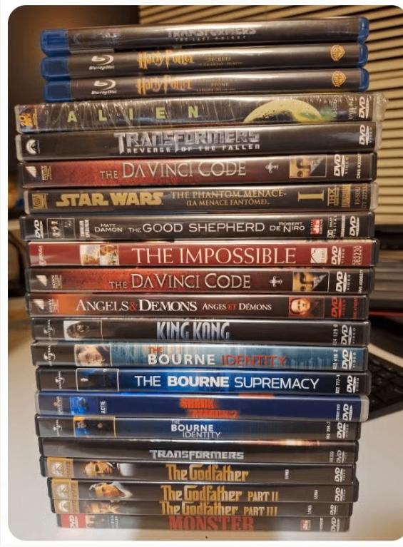 Diverse Blu-Rays & DVD films, Ophalen of Verzenden, Zo goed als nieuw, Overige genres