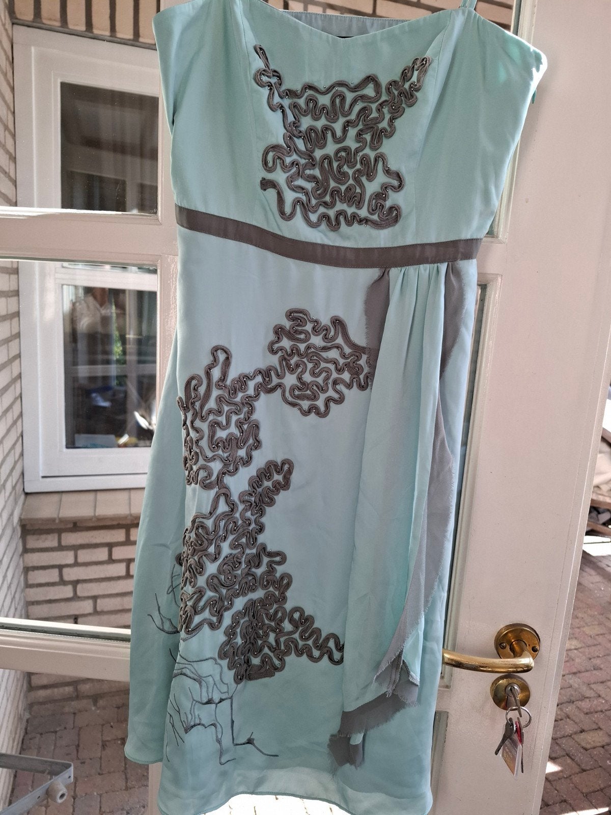 Steps jurk met bolero, maat 38/40 (M), Kleding | Dames, Maat 38/40 (M), Blauw, Ophalen of Verzenden, Zo goed als nieuw