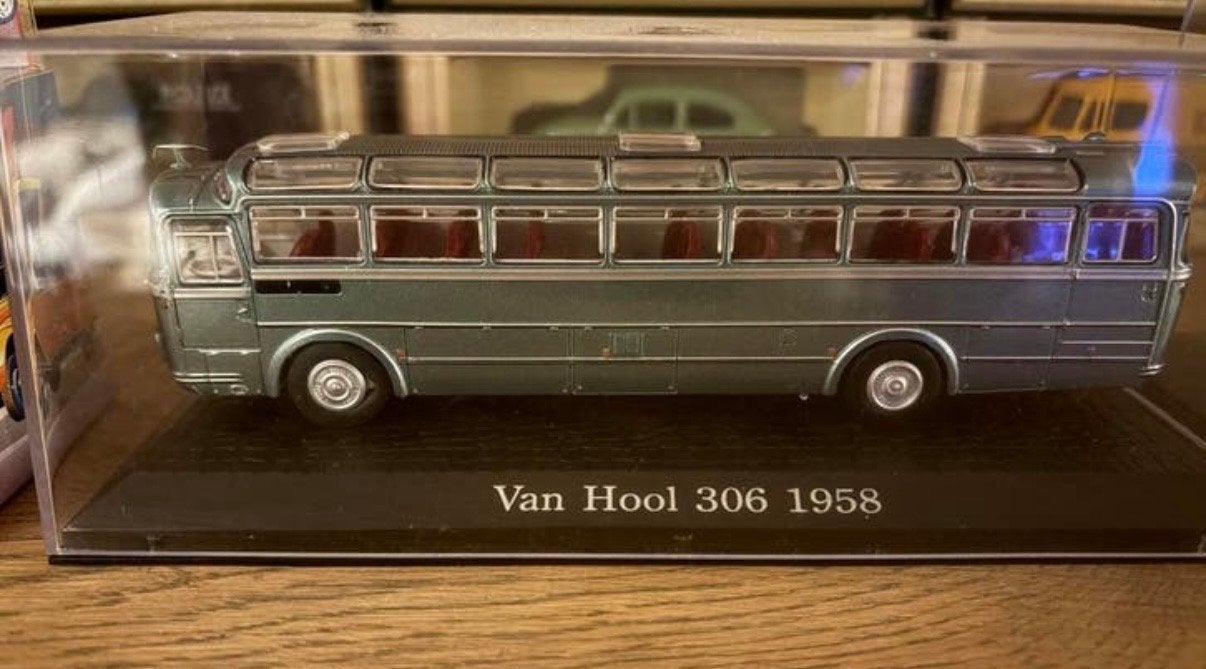 Van Hool 306 1958 Schaalmodel - Perfecte Staat, Overige merken, 1:50 of kleiner, Overige typen, Ophalen of Verzenden