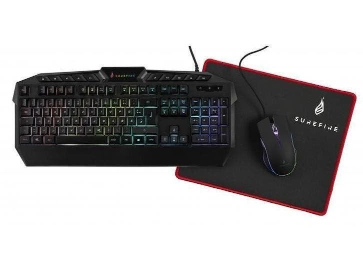 Verbatim SureFire Kingpin Gaming Combo (Qwertz), Gaming toetsenbord, Ophalen of Verzenden, Eiberstraat 9 te Dokkum, Foto Meinema