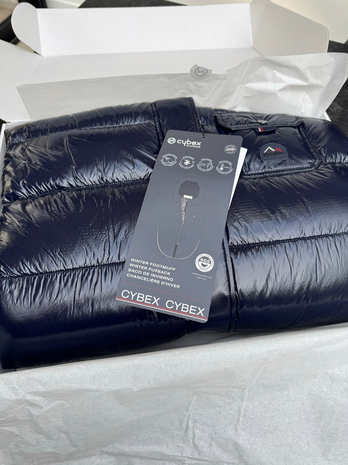 Cybex Platinum Winter Voetenzak - Ongebruikt, Ophalen of Verzenden, Nieuw, Kinderwagen, Overige merken