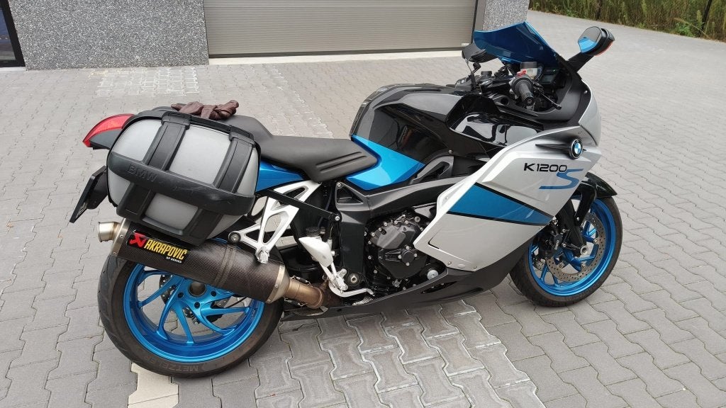 BMW K1200S uit 2008, 4 cilinders, Motorrijbewijs A, Particulier, Meer dan 35 kW