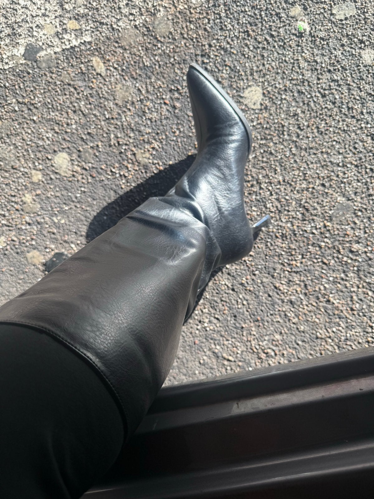 Mooie zwarte laarzen van Shoeby - Maat 37, Ophalen of Verzenden, Zo goed als nieuw, Zwart, Hoge laarzen