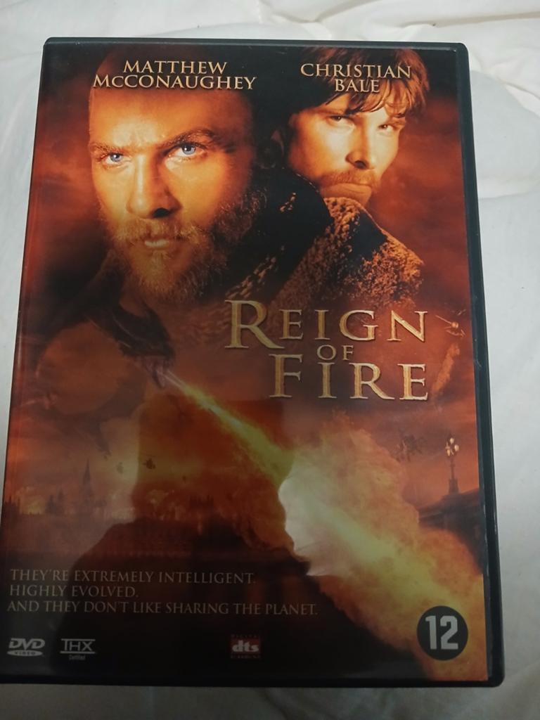 Reign of Fire DVD - Matthew McConaughey, Christian Bale, Vanaf 12 jaar, Ophalen, Gebruikt