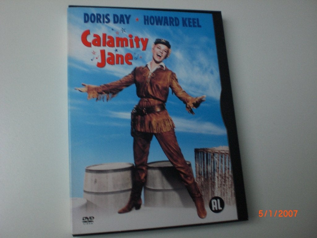 dvd Calamity Jane Doris Day Howard Keel Philip Carey, Alle leeftijden, Ophalen of Verzenden, Zo goed als nieuw, Komedie