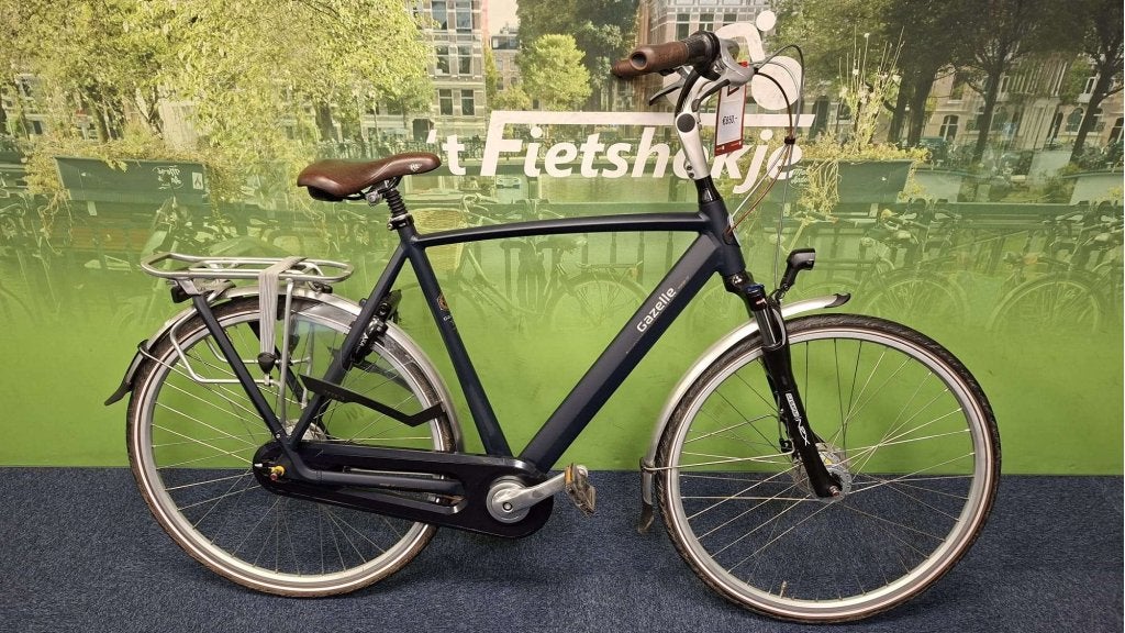 Fietshokje Raaks : Gazelle Orange C7 Herenfiets 60cm
