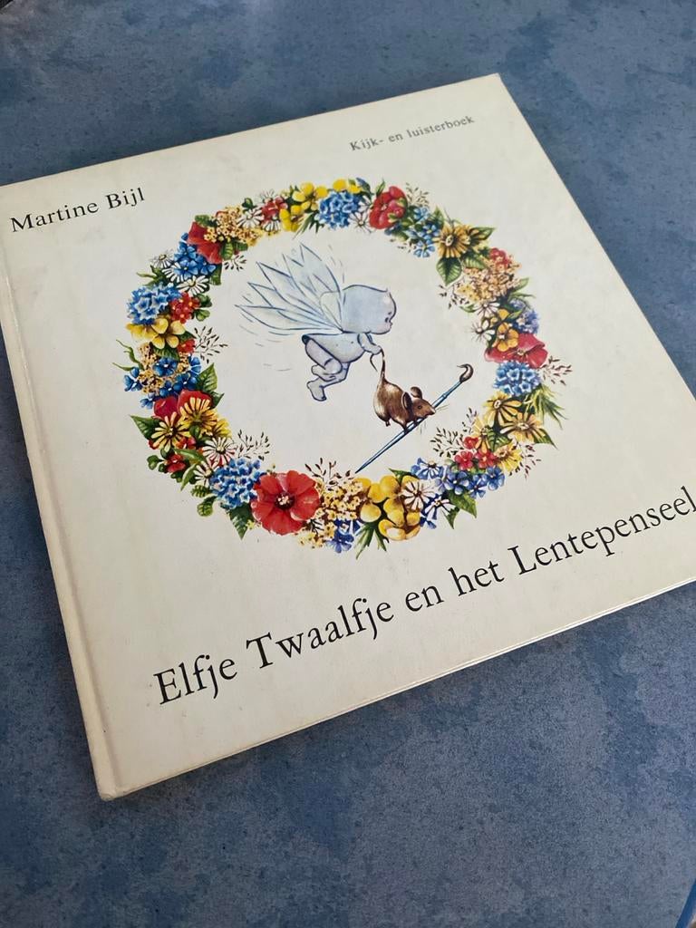 Martine Bijl - Elfje Twaalfje en het Lentepenseel (Boek + Si, Verzenden, Gelezen