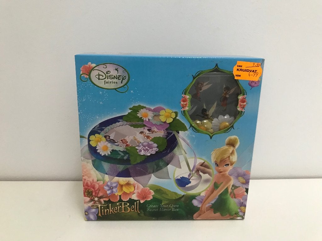 Disney TinkerBell knutsel je eigen geheime spiegeldoos, Ophalen of Verzenden, Nieuw, Knutselen