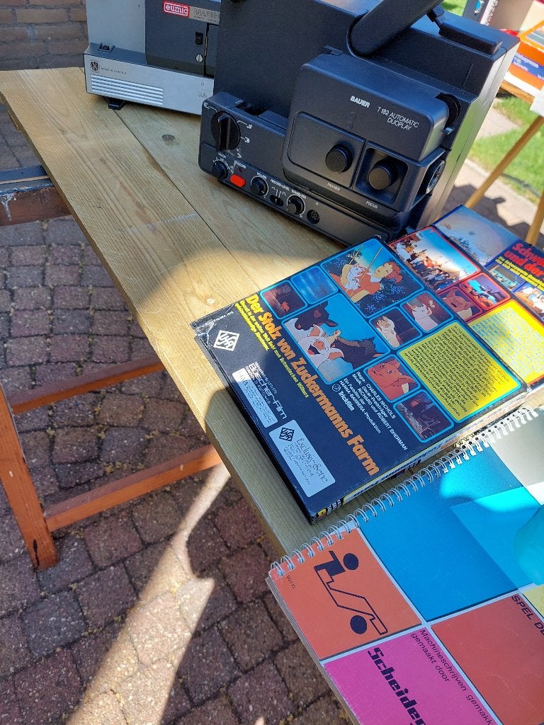 projector, Ophalen, Gebruikt