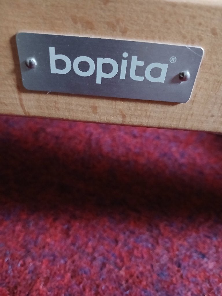 Bobita box, Ophalen, Zo goed als nieuw, Vierkant, In hoogte verstelbaar