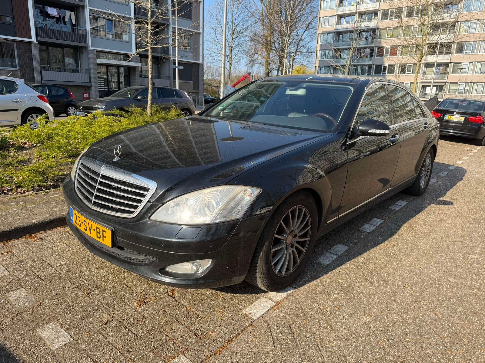 Mercedes-Benz S-Klasse 3.5 S350 Lang AUT 2006 Zwart, Achterwielaandrijving, Zwart, 2800 kg, Zwart