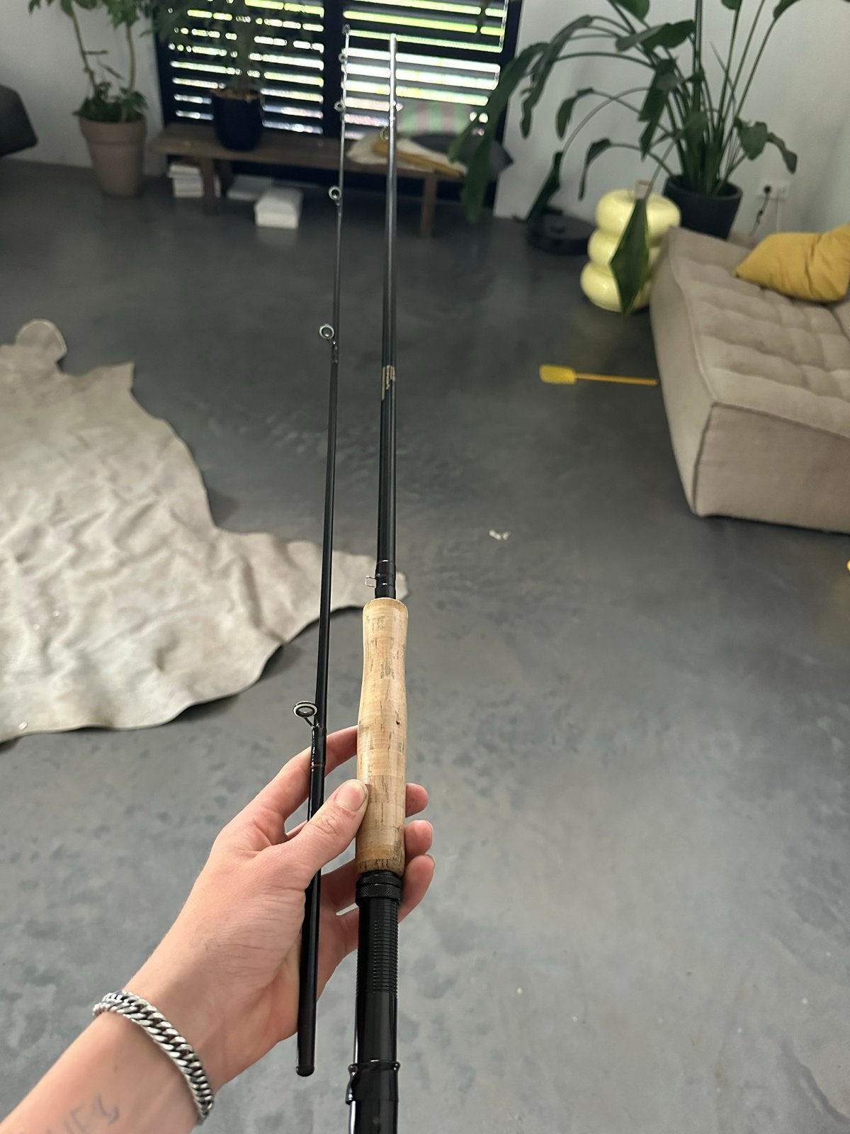 Lavis Pearl 2.40m Vliegvishengel - Zo goed als nieuw, Ophalen, Zo goed als nieuw, Werphengel