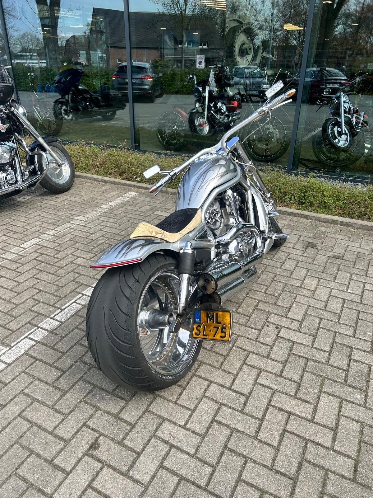 Harley-Davidson V-Rod Custom Chopper, Motoren, 2 cilinders, Gebruikt, Particulier, Meer dan 35 kW