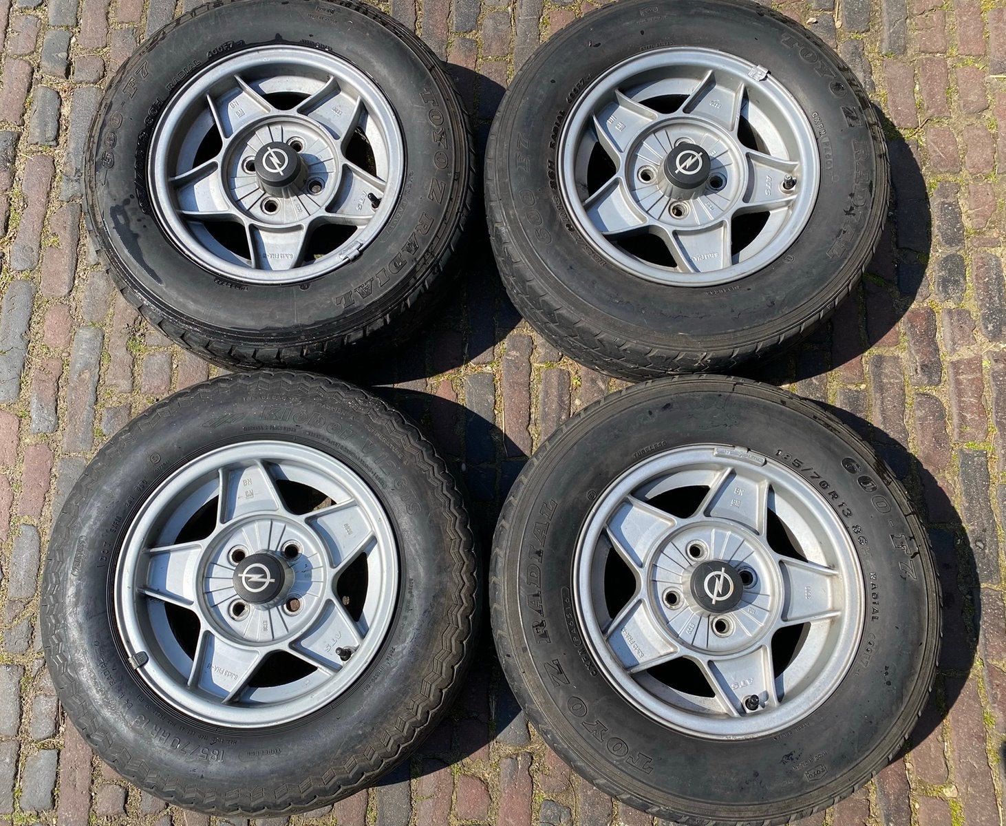 Opel Kadett ATS velgen 6J x 13 ET30 steek 4 x 100, Auto-onderdelen, Banden en Velgen, Ophalen of Verzenden, 13 inch, Zomerbanden