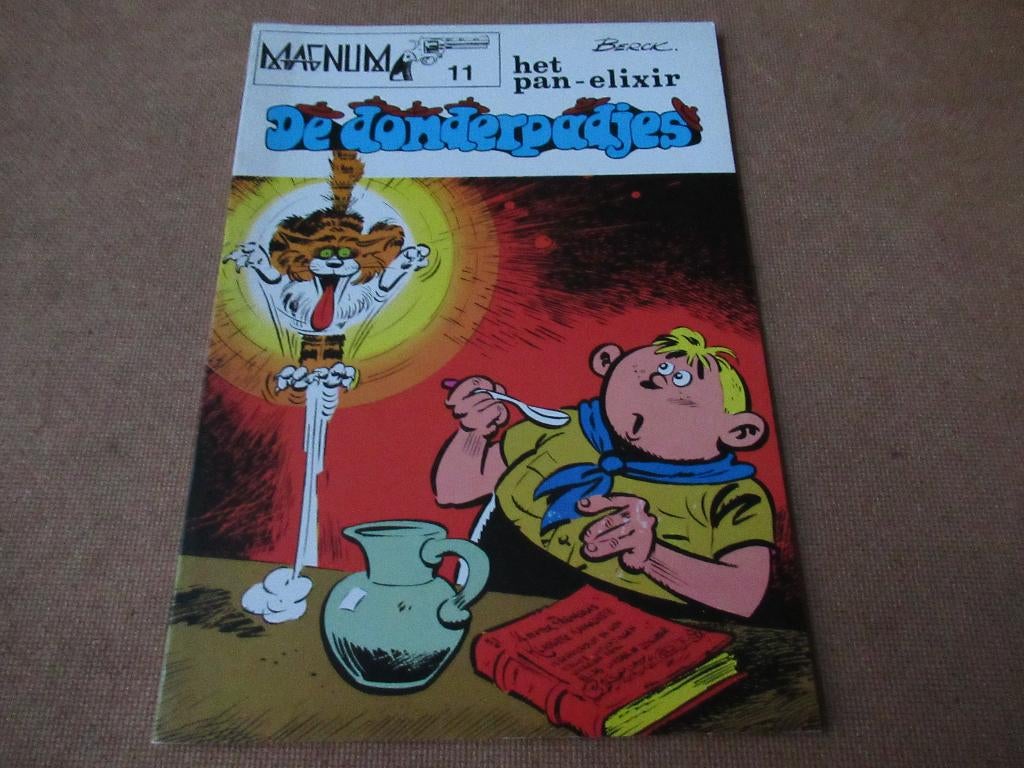 Magnum deel 11 - De Donderpadjes, 1e druk 1981, Verzenden, Eén stripboek, Zo goed als nieuw, Berck