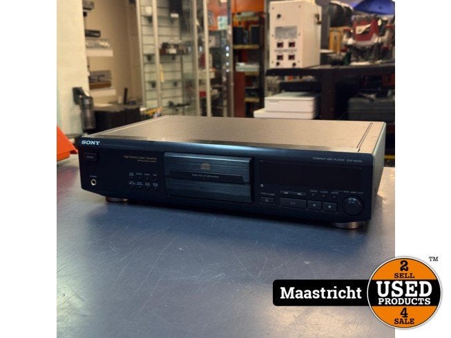 SONY CDP-XE700 cd speler, Sony, Zo goed als nieuw, Support@sony.com, 1-7-1 Konan, Minato-ku
Tokyo 108-0075
Japan