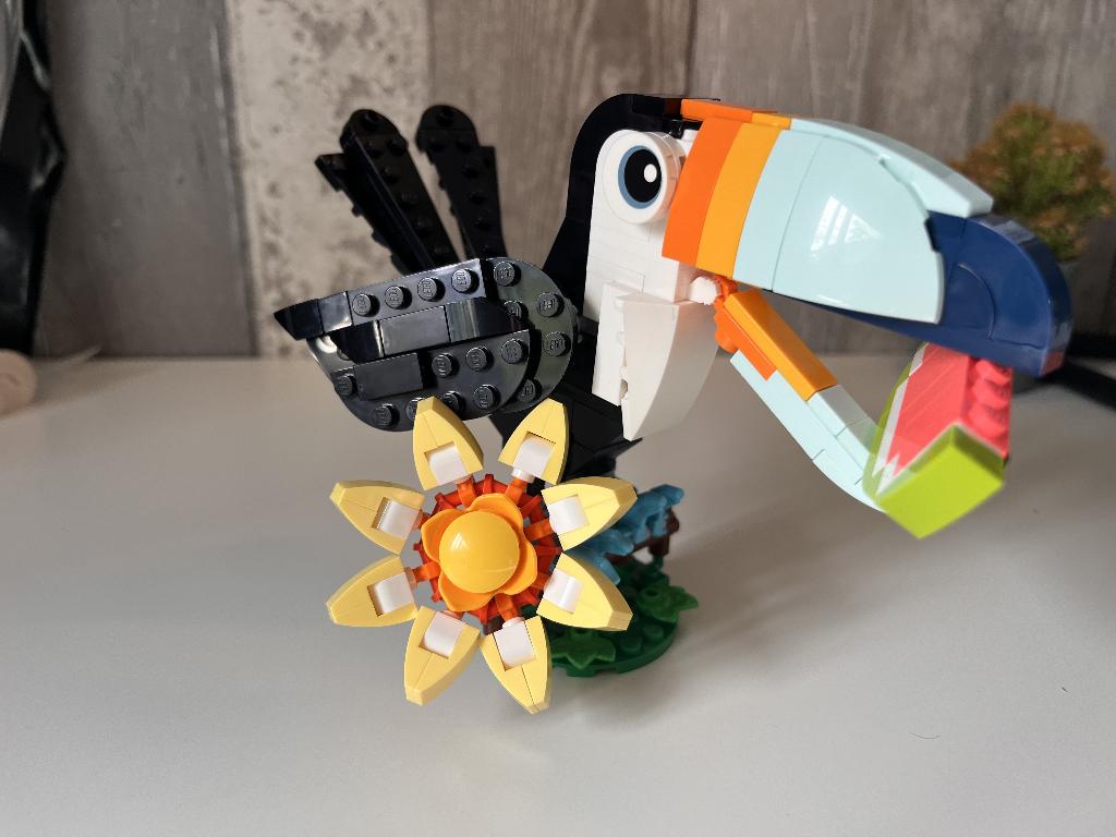 LEGO CREATOR Tropical Toucan 31173, Kinderen en Baby's, Speelgoed | Duplo en Lego, Lego, Compleet, Ophalen of Verzenden, Zo goed als nieuw
