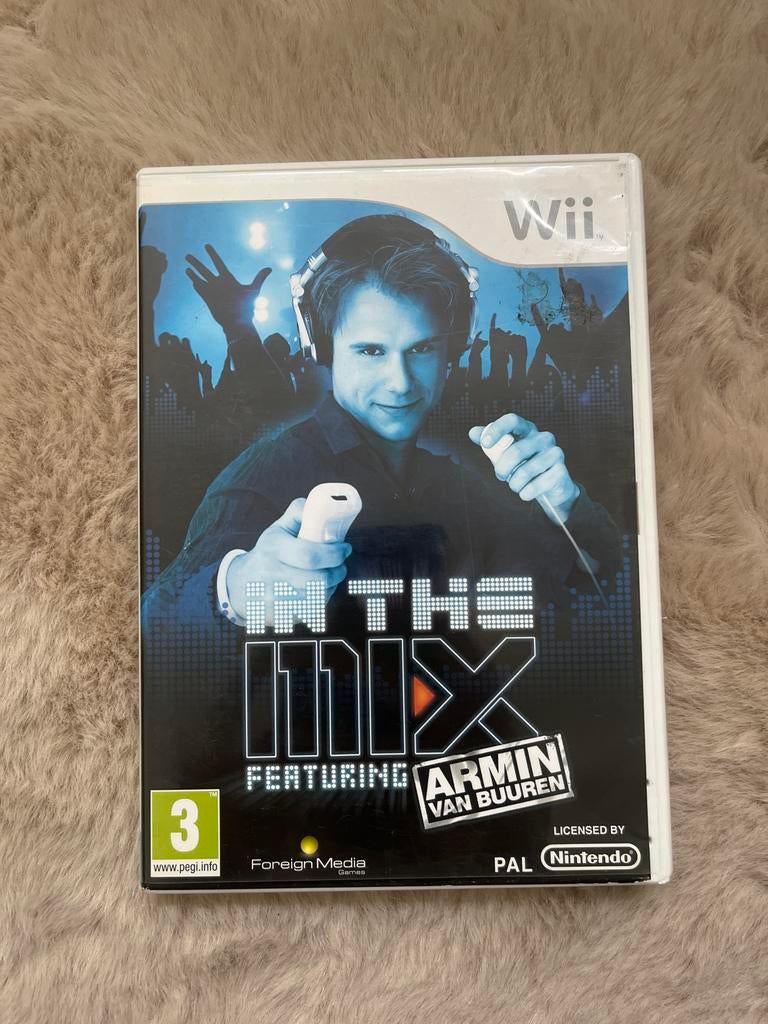 In The Mix Featuring Armin van Buuren - Wii, Muziek, 1 speler, Ophalen of Verzenden, Zo goed als nieuw