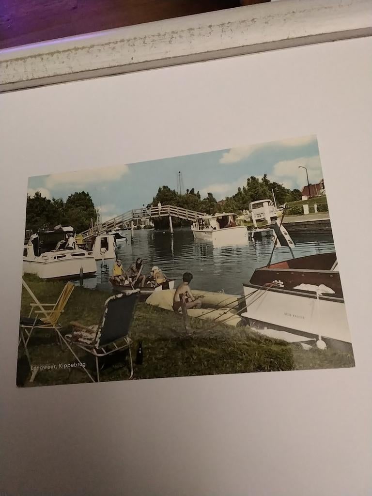 LANGWEER. KIPPEBRUG, Ophalen of Verzenden
