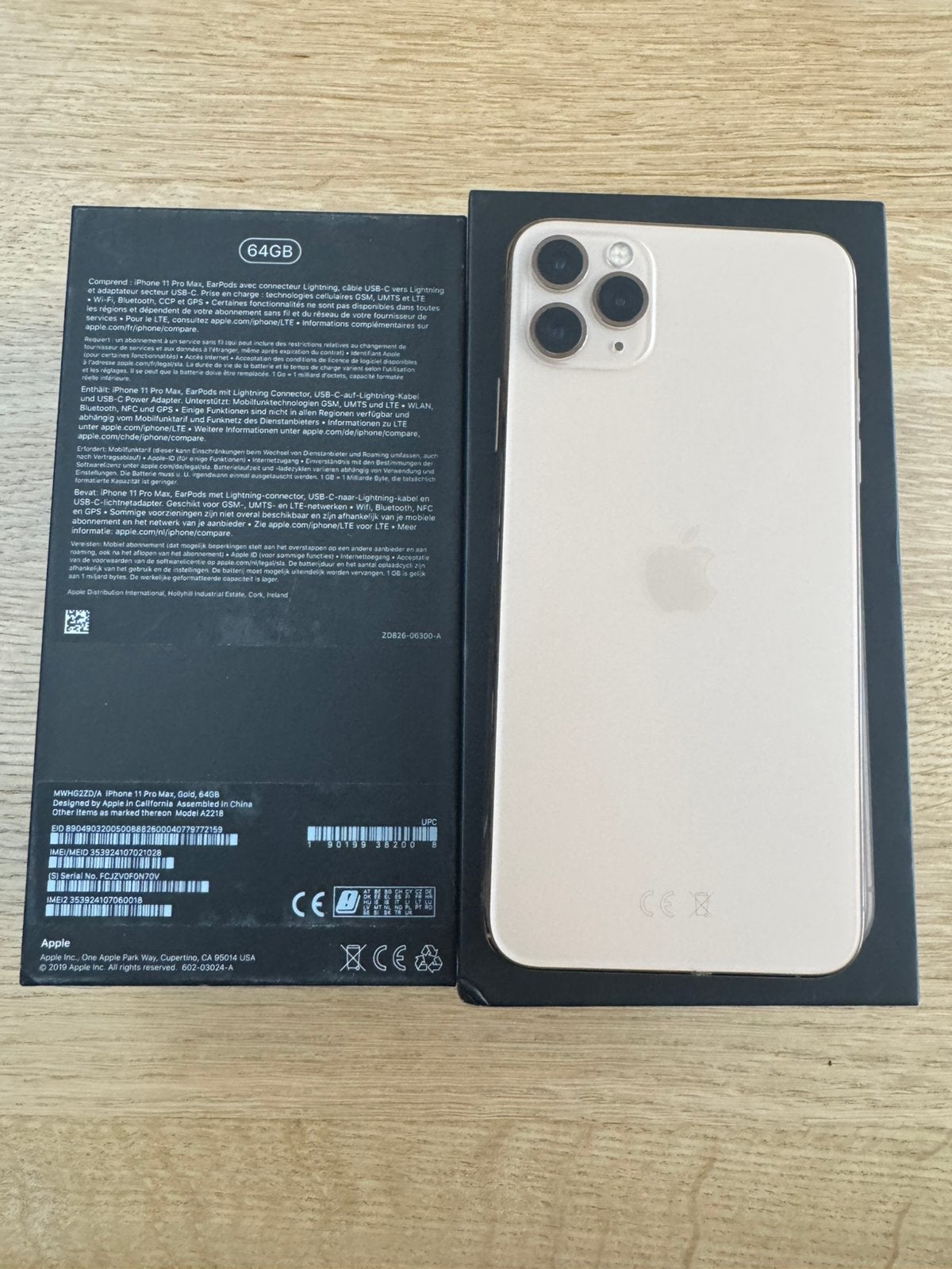 iPhone 11 Pro Max 64 GB Goud - Eerste eigenaar, origineel, Telecommunicatie, Mobiele telefoons | Apple iPhone, Zo goed als nieuw