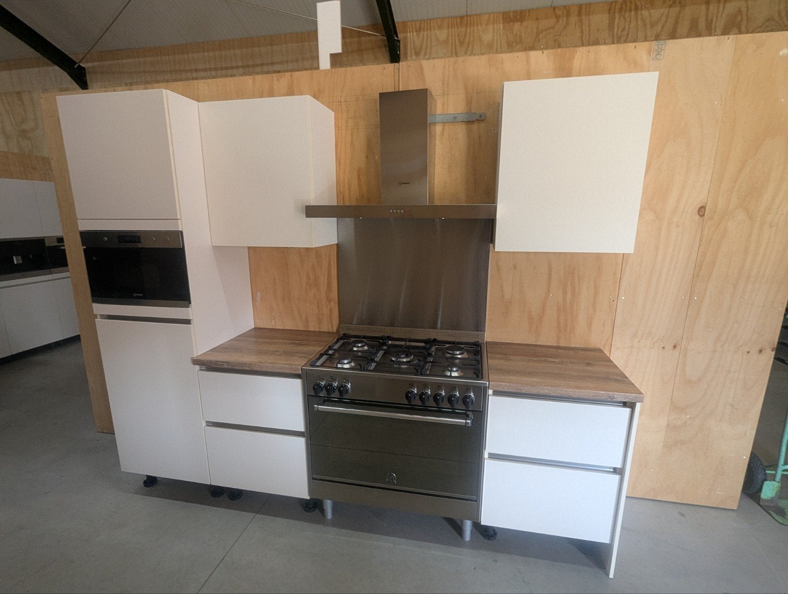 Mooie keuken, Gebruikt, Dubbelwandige keuken, Ophalen of Verzenden, Crème