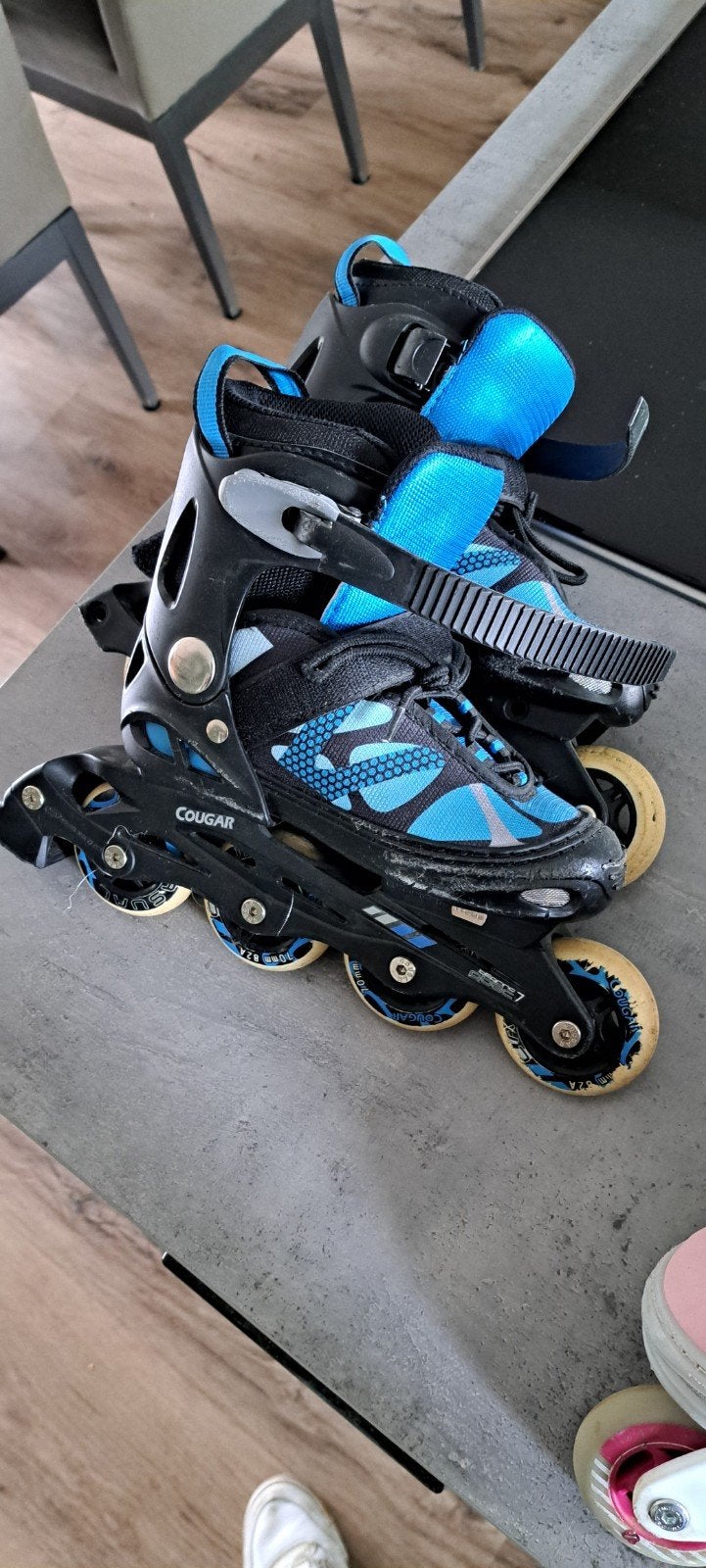 Uitschuifbare Cougar inline skates, maat 35-38, Ophalen of Verzenden, Gebruikt