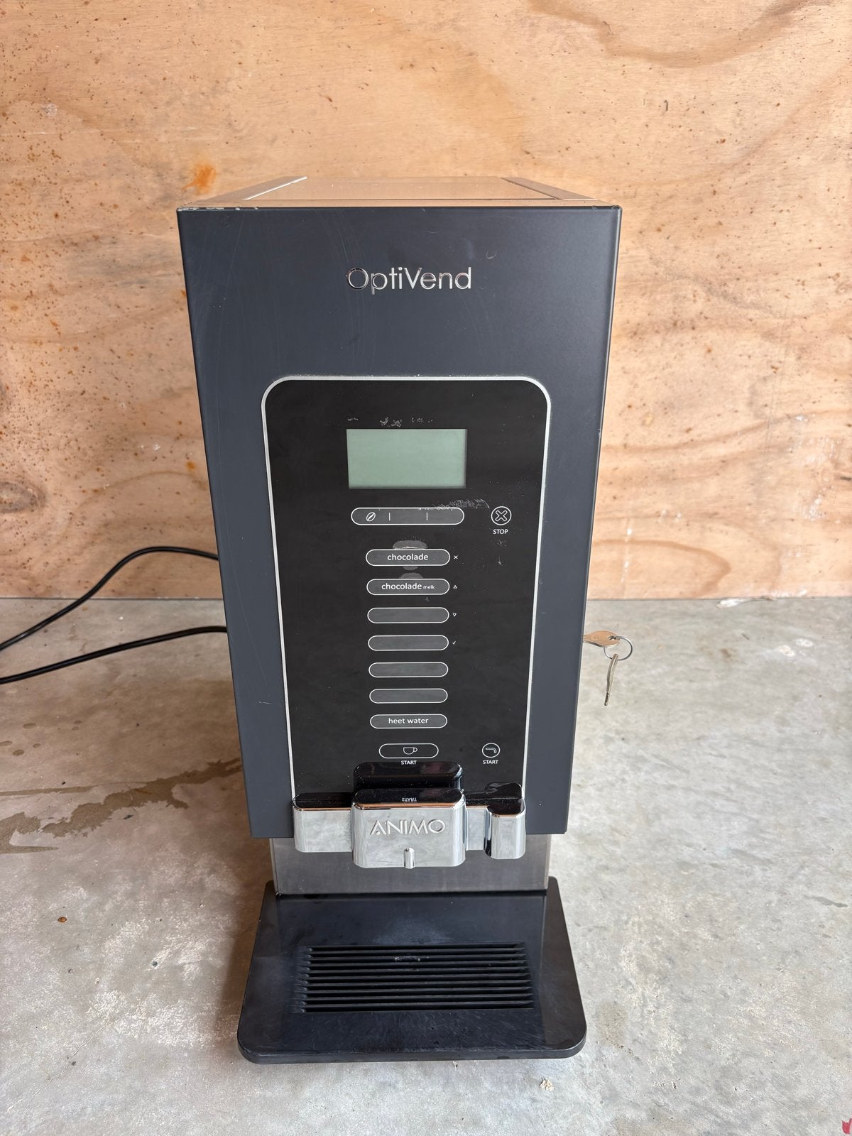Animo OptiVend OV 11s NG Professionele Instant Koffieautomaa, Witgoed en Apparatuur, Koffiezetapparaten, Ophalen, Gebruikt, Overige typen