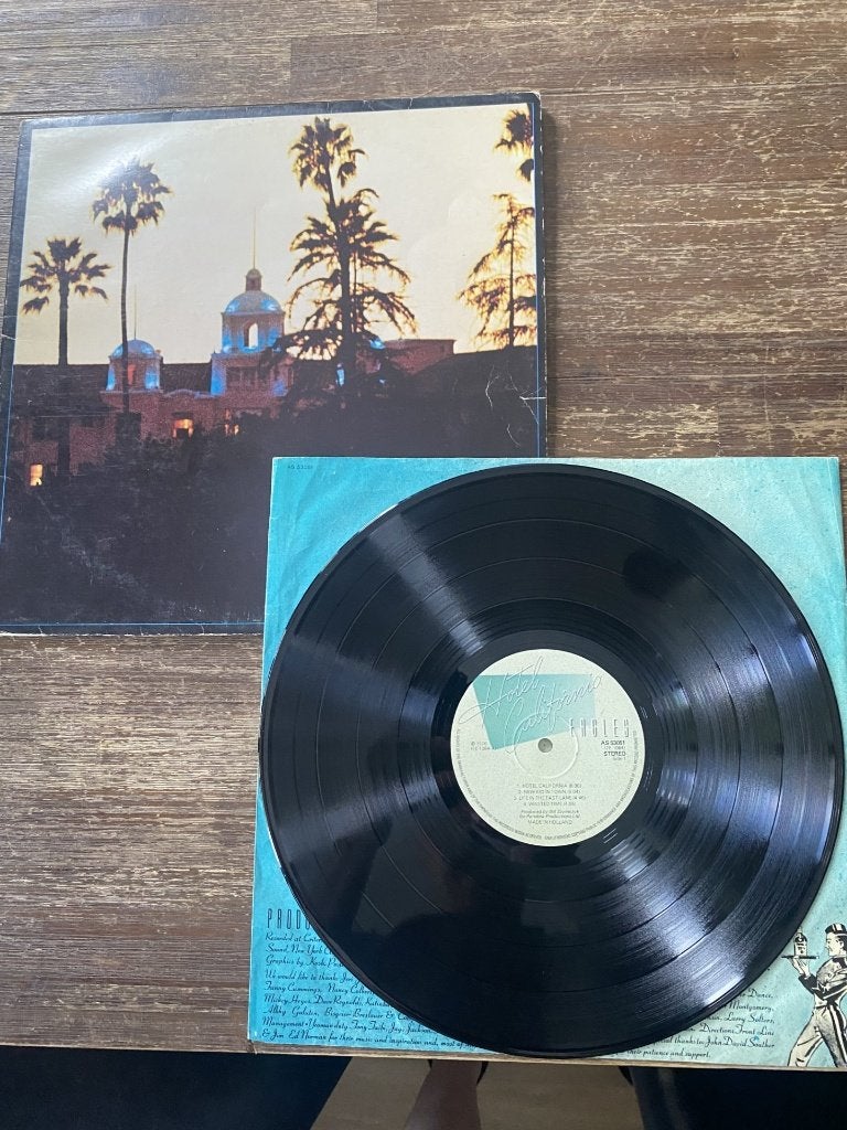 Eagles – Hotel California, LP, Gebruikt, Ophalen of Verzenden, Classic Rock