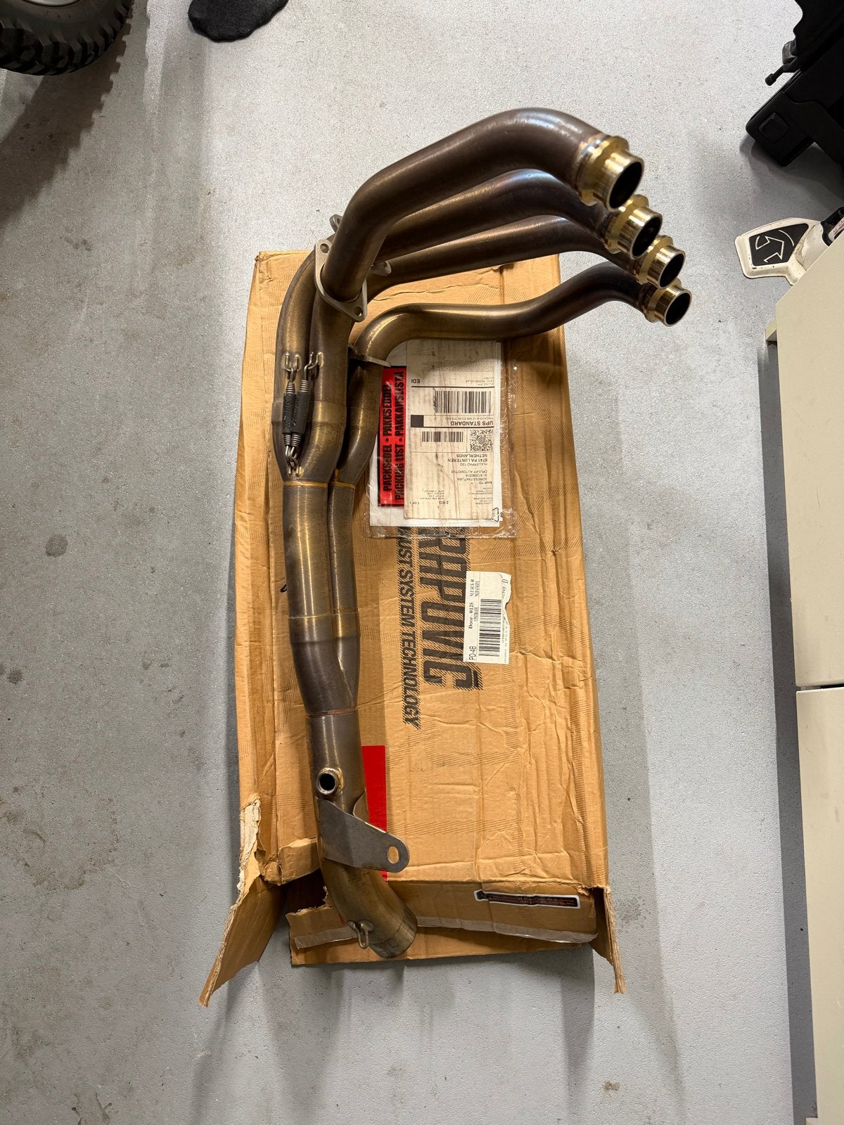 Akrapovic Bochtenset voor Kawasaki Z900 2019, Ophalen, Gebruikt