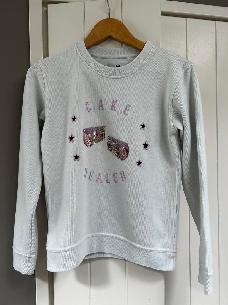 Blake Seven trui met 'Cake Dealer' opdruk maat s, Ophalen of Verzenden, Gedragen, Maat 36 (S), Blauw