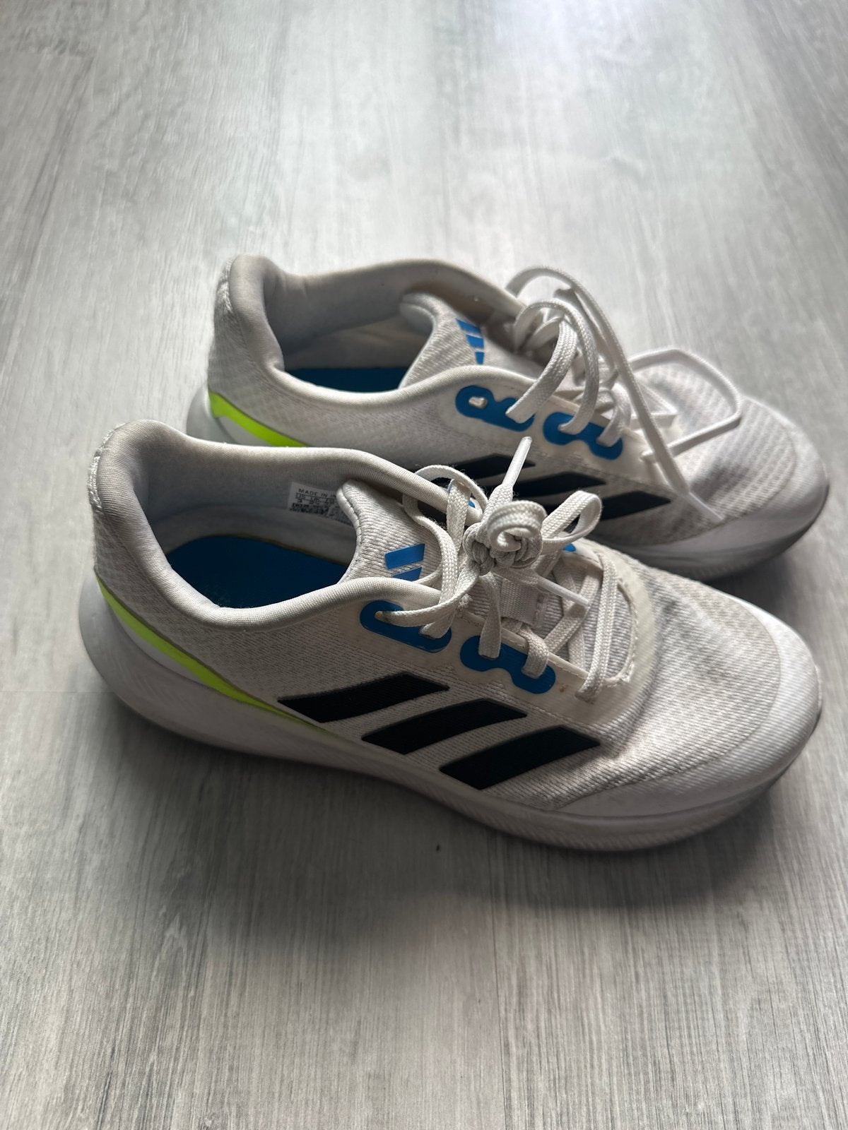 Adidas sportschoenen - maat 35, Ophalen, Gedragen, Wit, Sneakers of Gympen