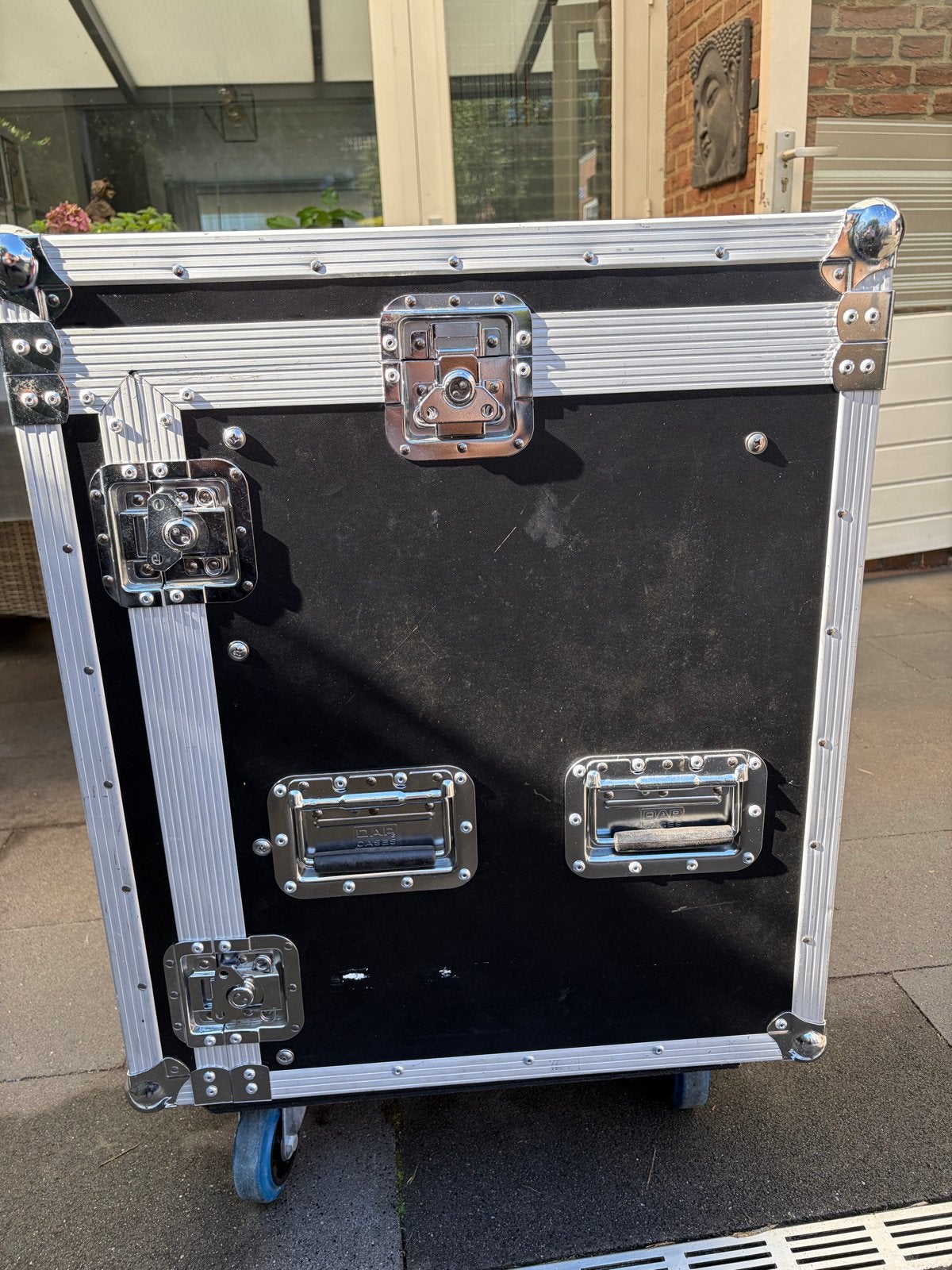 Dab Flightcase op tente wielen, Muziek en Instrumenten, Ophalen, Gebruikt, Speaker of Versterker, Flightcase