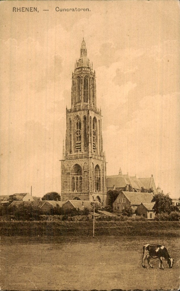 Rhenen - Cuneratoren - Zicht, Ophalen of Verzenden, 1920 tot 1940, Gelopen, Utrecht