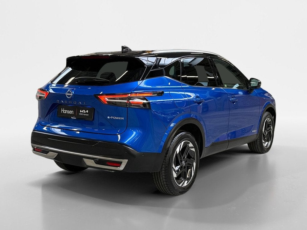 Nissan QASHQAI 1.5 e-Power N-Connecta I 360 Camera I Navi I, Auto's, Nissan, 1497 cc, Gebruikt, 190 pk, Blauw