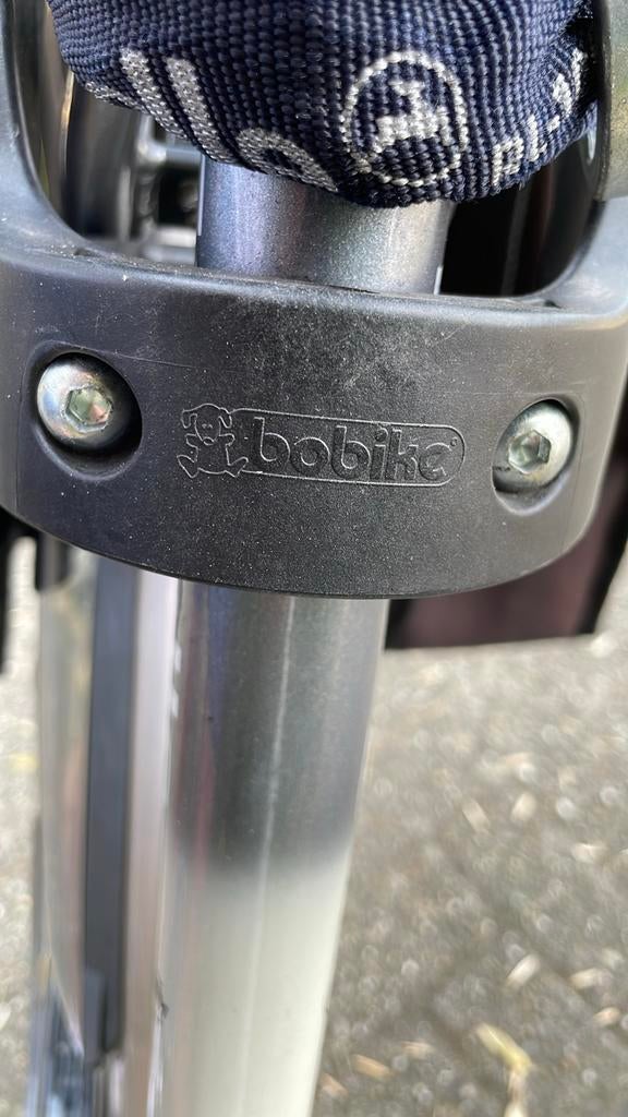 Bobike fietsstoeltje bevestiging, Ophalen of Verzenden, Gebruikt, Voorzitje
