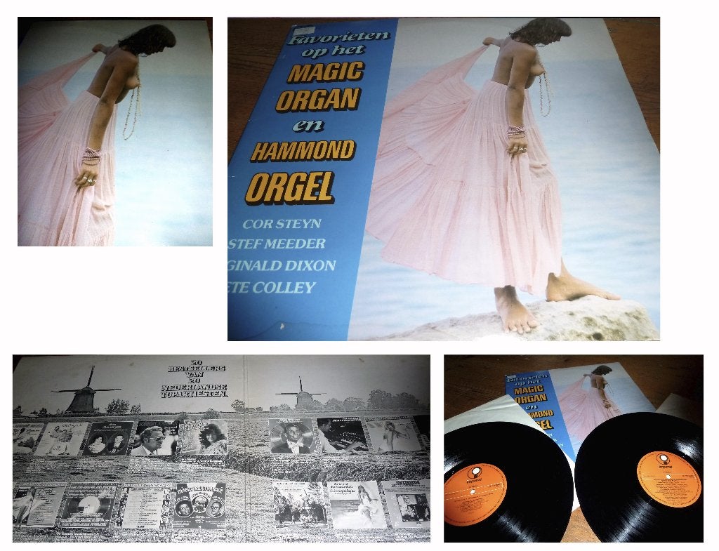 DUBBEL ELPEE Magic Organ Cor Steyn Stef Medder en meer 1978, Ophalen of Verzenden, Gebruikt, 12 inch